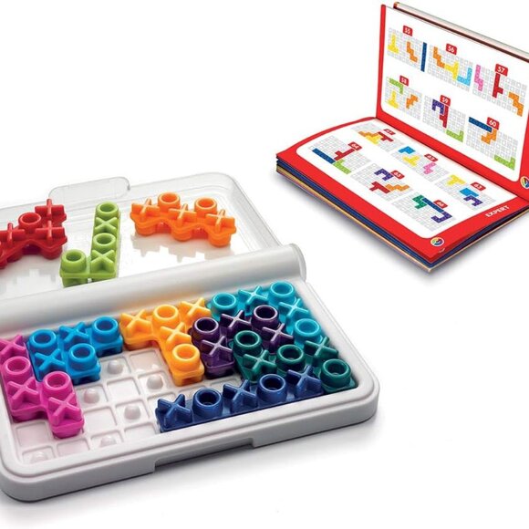 Smart Games IQ XOXO - Brain Teasing Puzzle Game 120 Challenges New Sealed Age 6+ - Picture 5 of 11